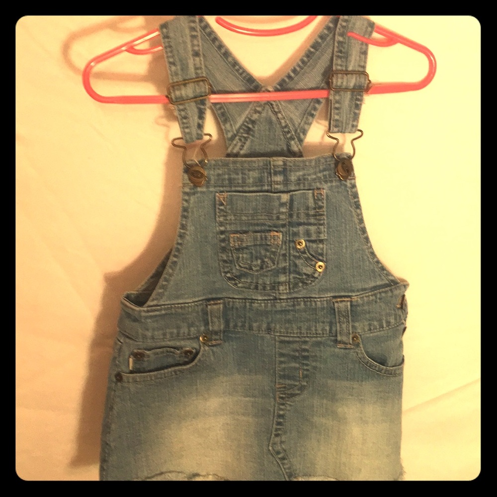 Bongo overall Jean dress 3t